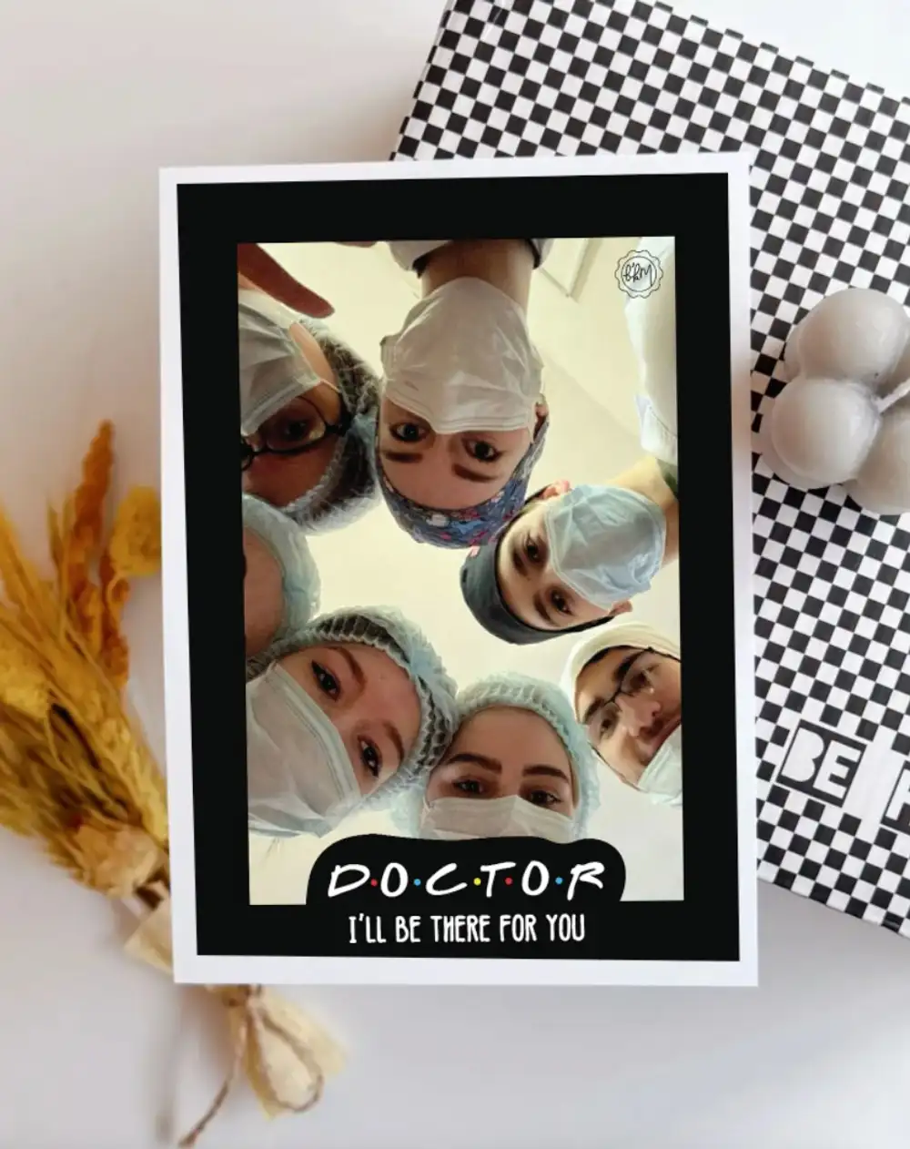 Friends Dizi Temalı Doktora Hediye Fotoğraf Baskı 13x18 cm