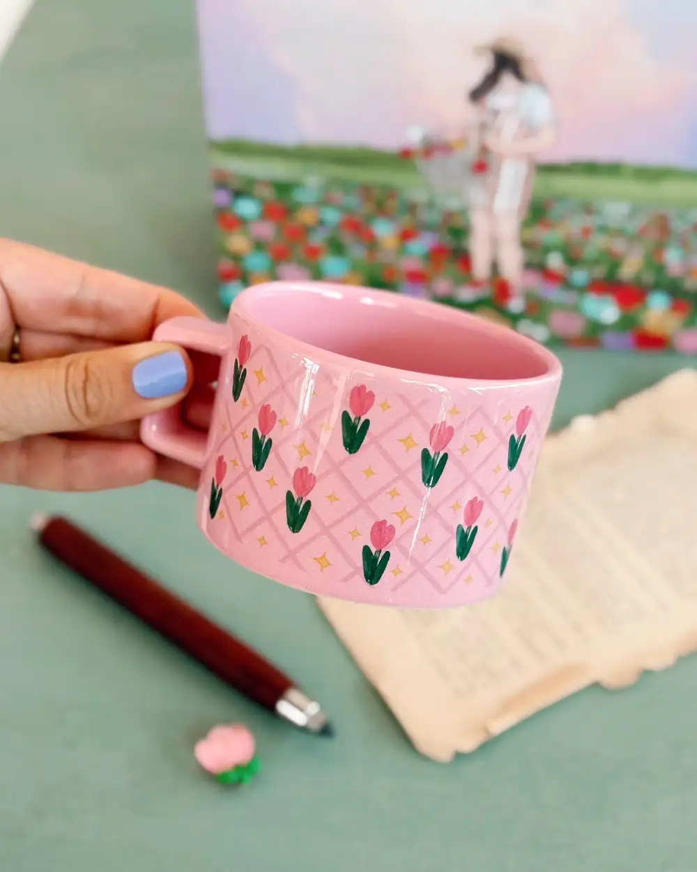 Laleler Pembe Kupa