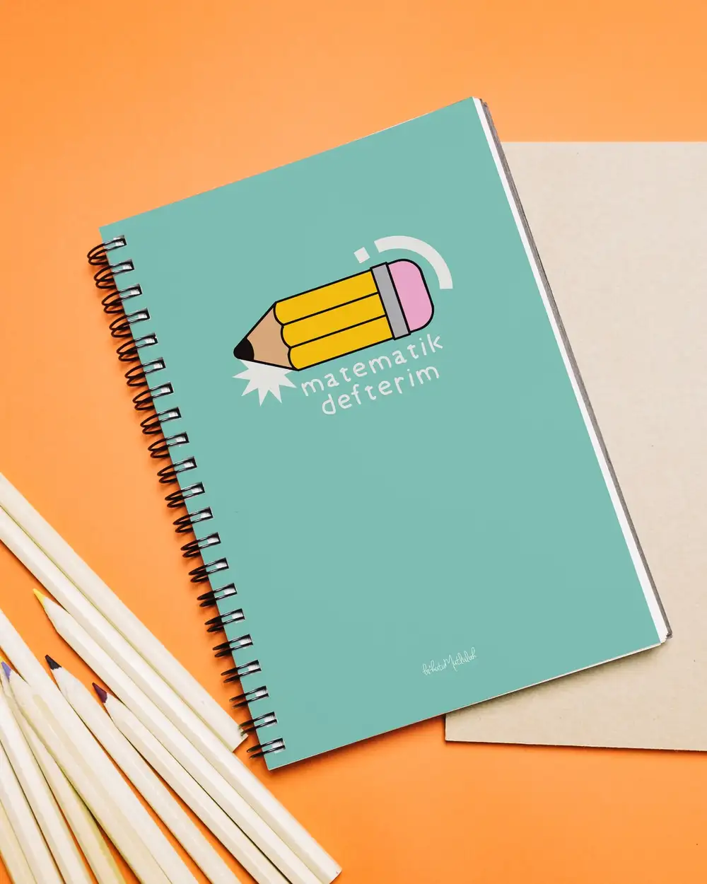 N251 Matematik Defteri A5 Spiralli Defter