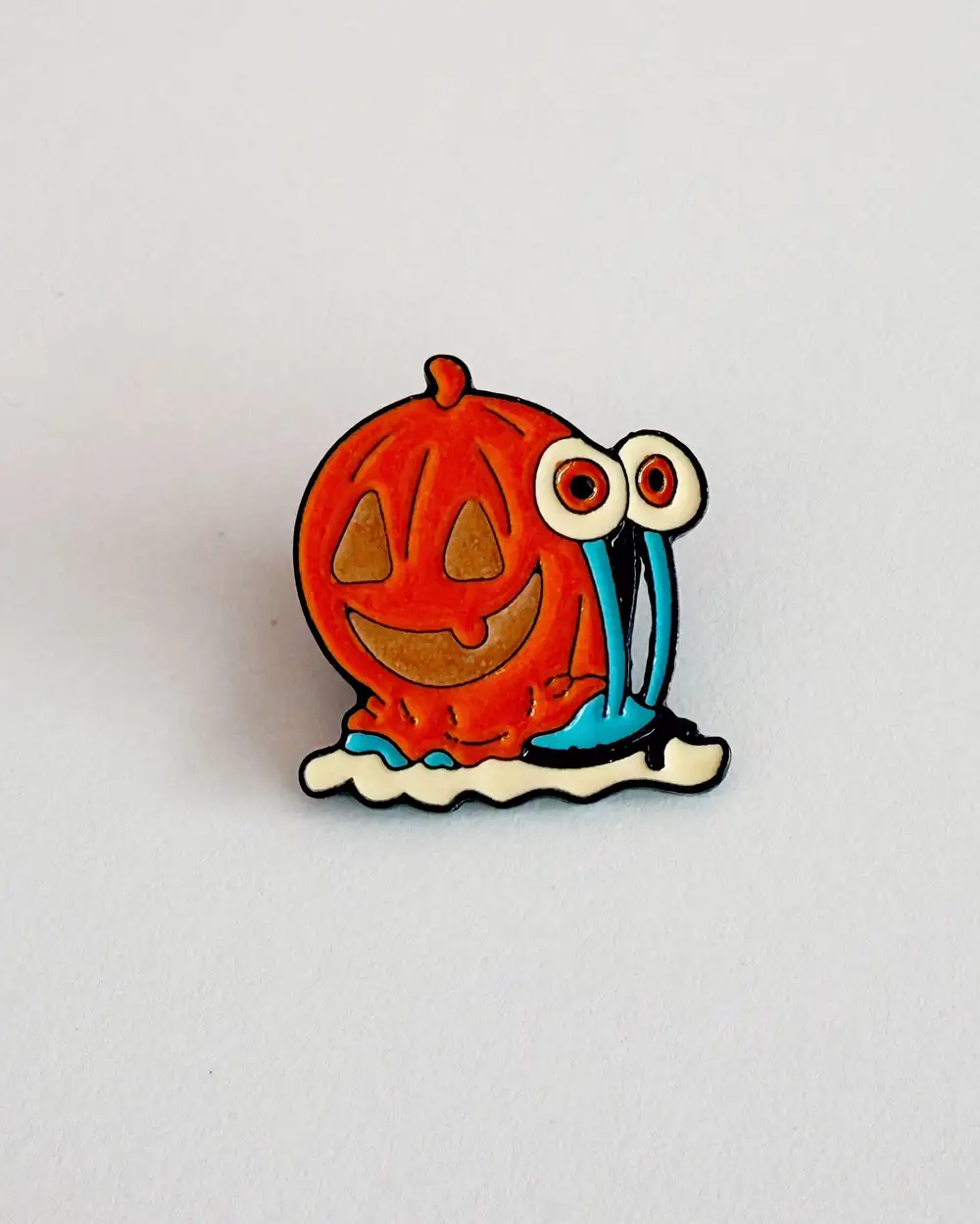 Halloween Cadılar Bayramı Salyangoz Rozet