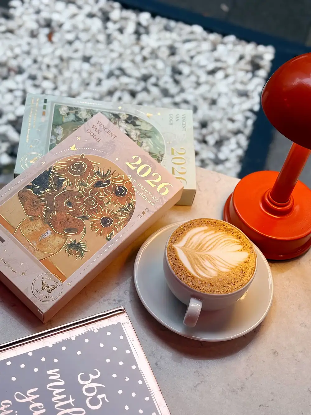 2026 Çiçekli Masa Takvimi Van Gogh Ayçiçekleri