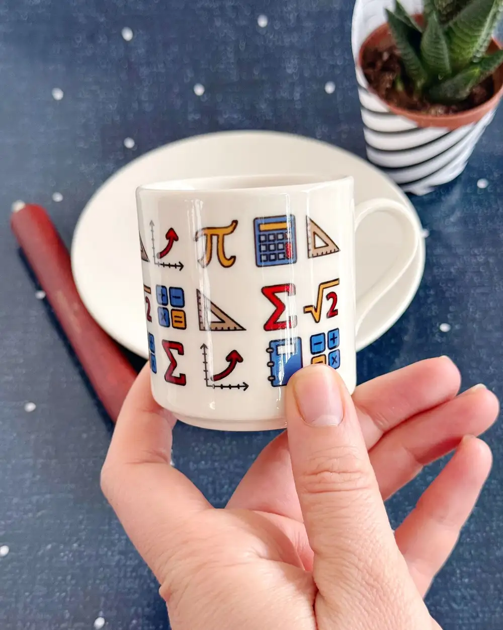 Matematik Türk Kahvesi Fincanı