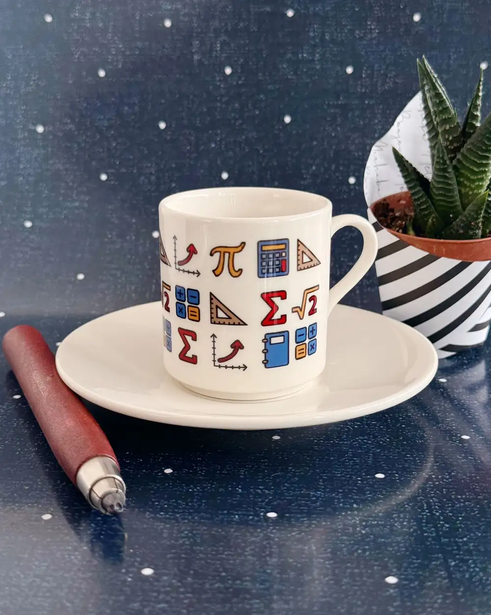 Matematik Türk Kahvesi Fincanı