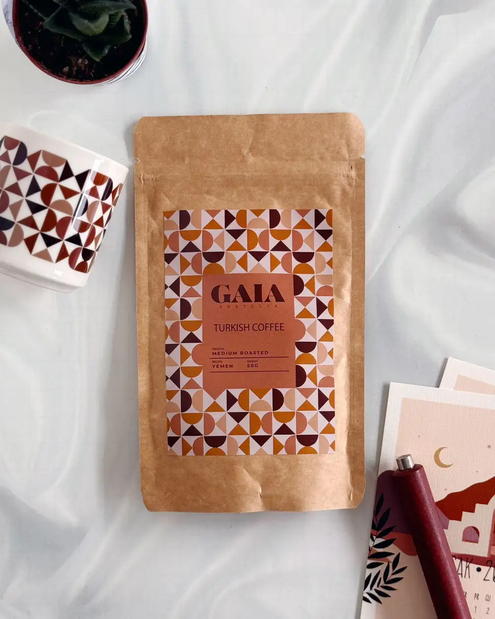 Gaia Anatolia Geometric Türk Kahvesi 50 gr.