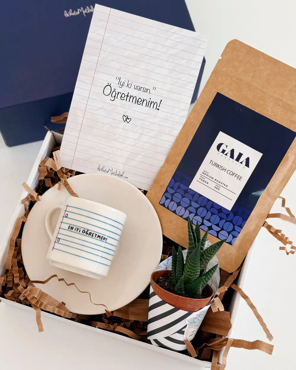 En İyi Öğretmene Hediye Kutusu