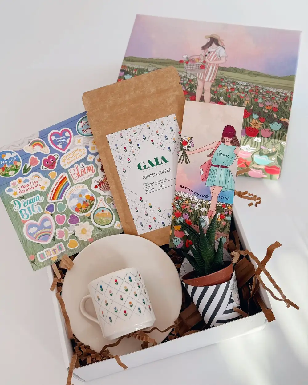 Çiçek Gibi Hediye Kutusu