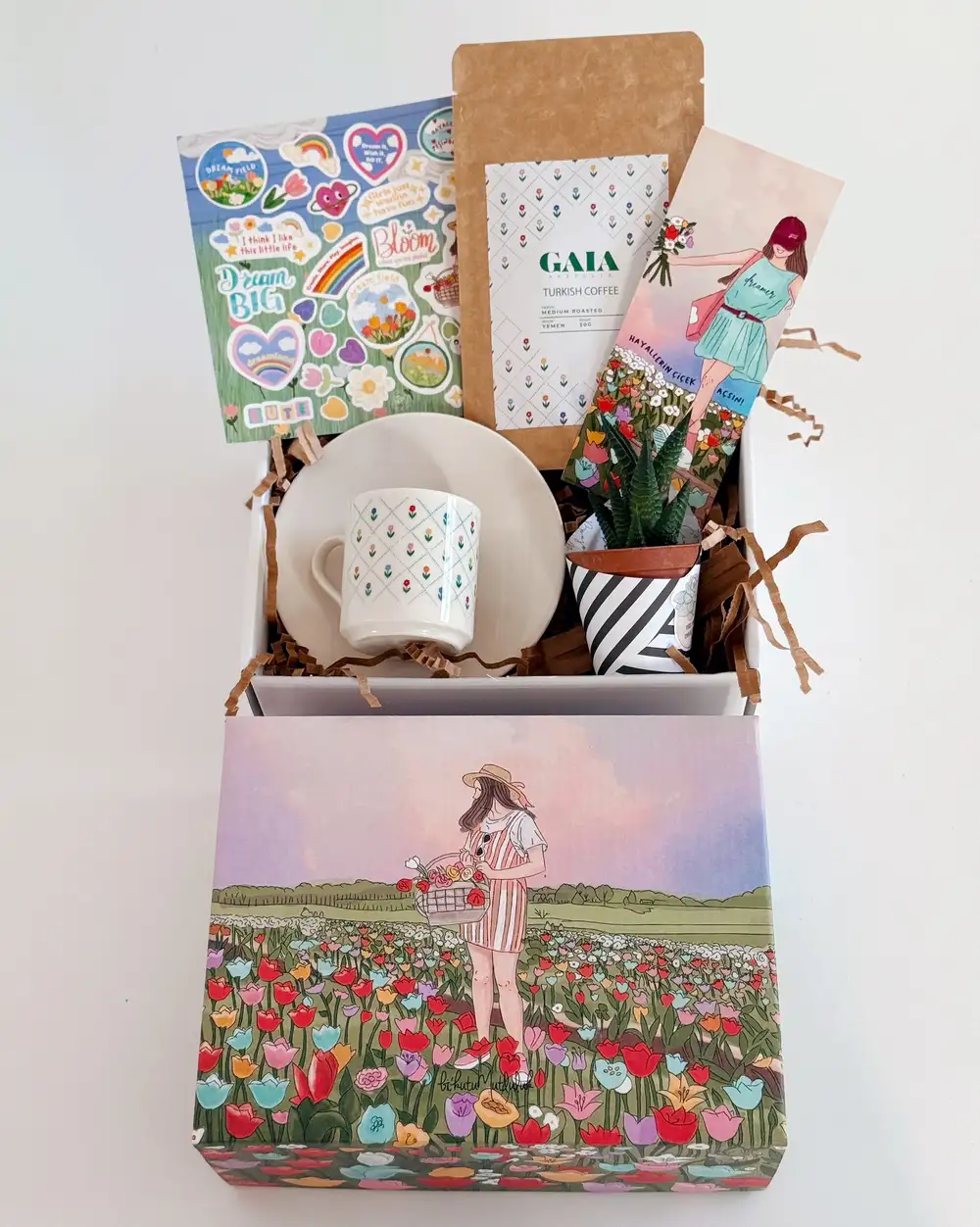 Çiçek Gibi Hediye Kutusu