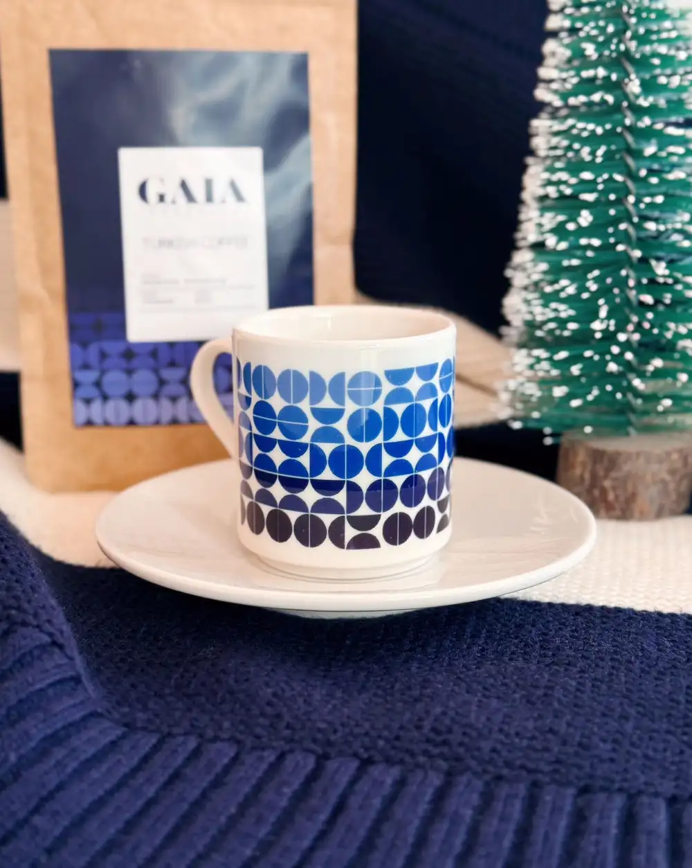 Blue Sky Türk Kahvesi Fincanı