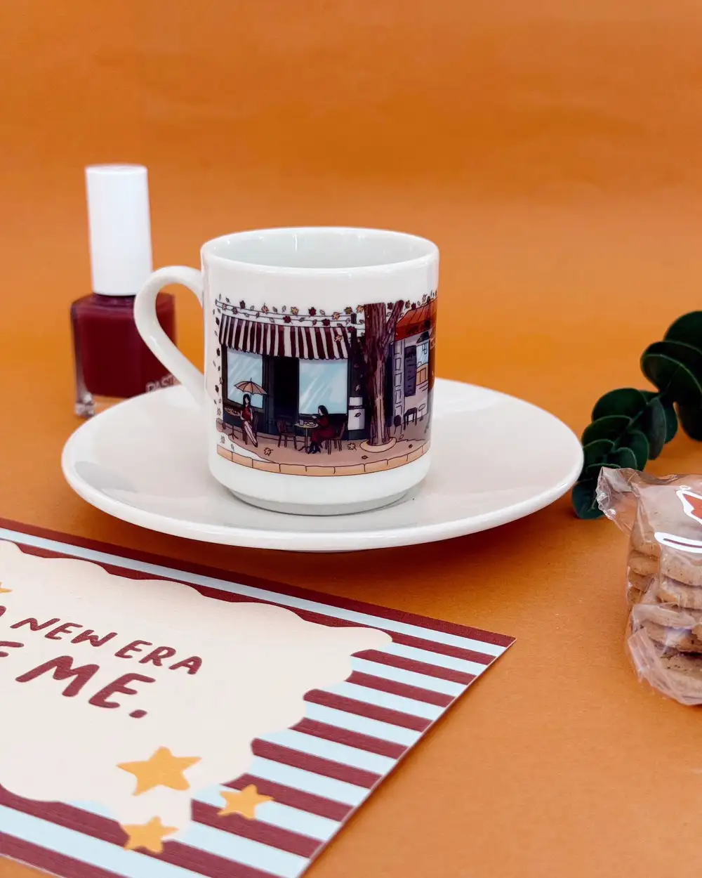 Sepya Türk Kahvesi Fincanı