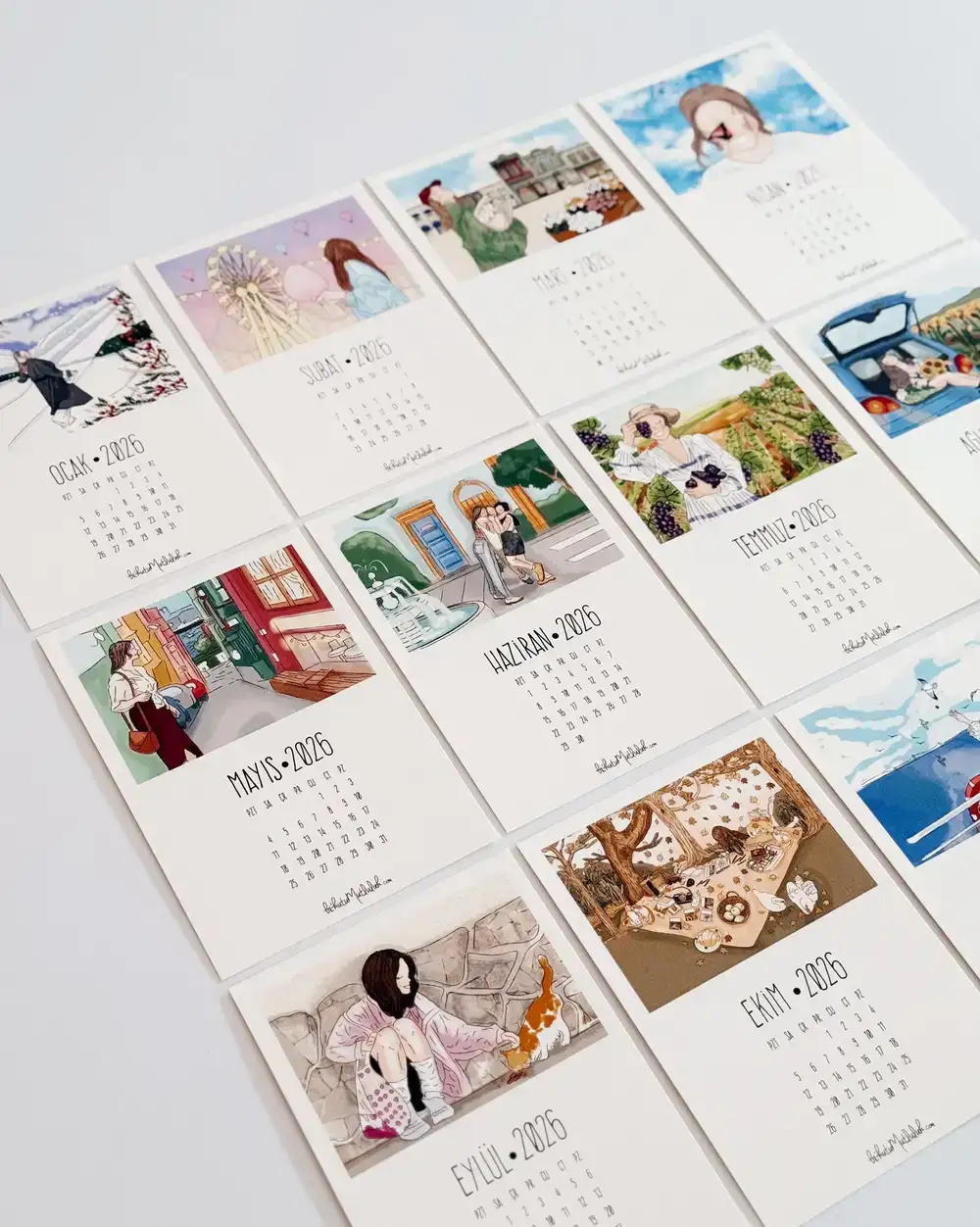 Sürpriz Sepya Hediye Kutusu Seti