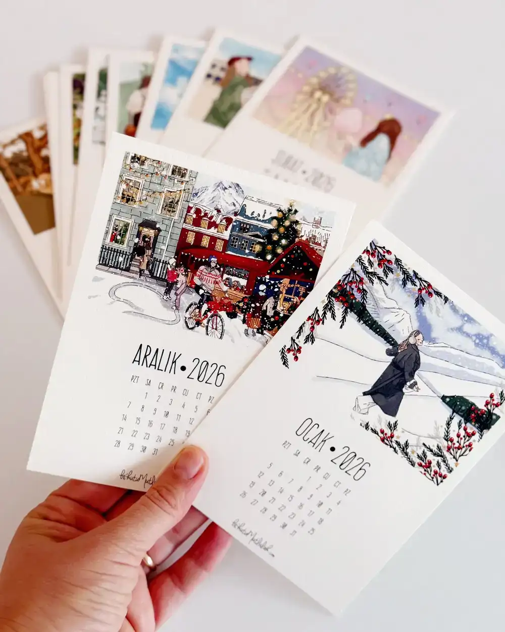 Sürpriz Sepya Hediye Kutusu Seti