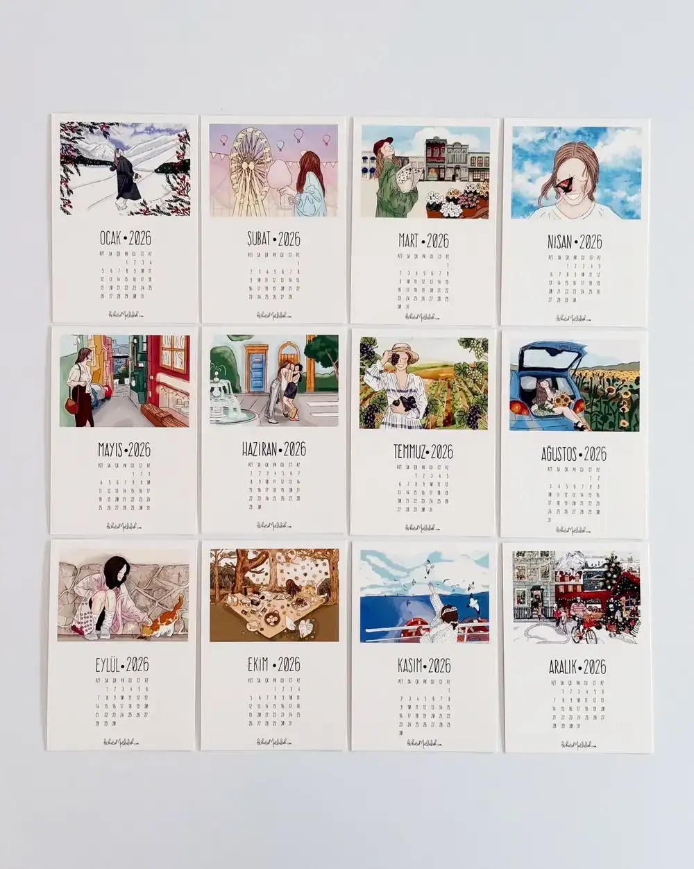 Sürpriz Sepya Hediye Kutusu Seti