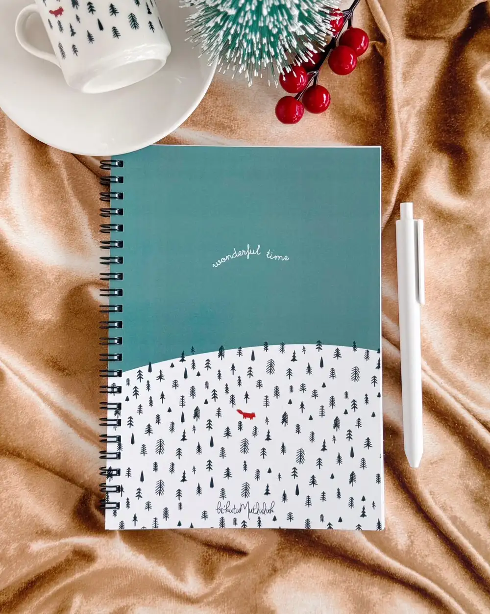 N268 Tilki A5 Spiralli Defter