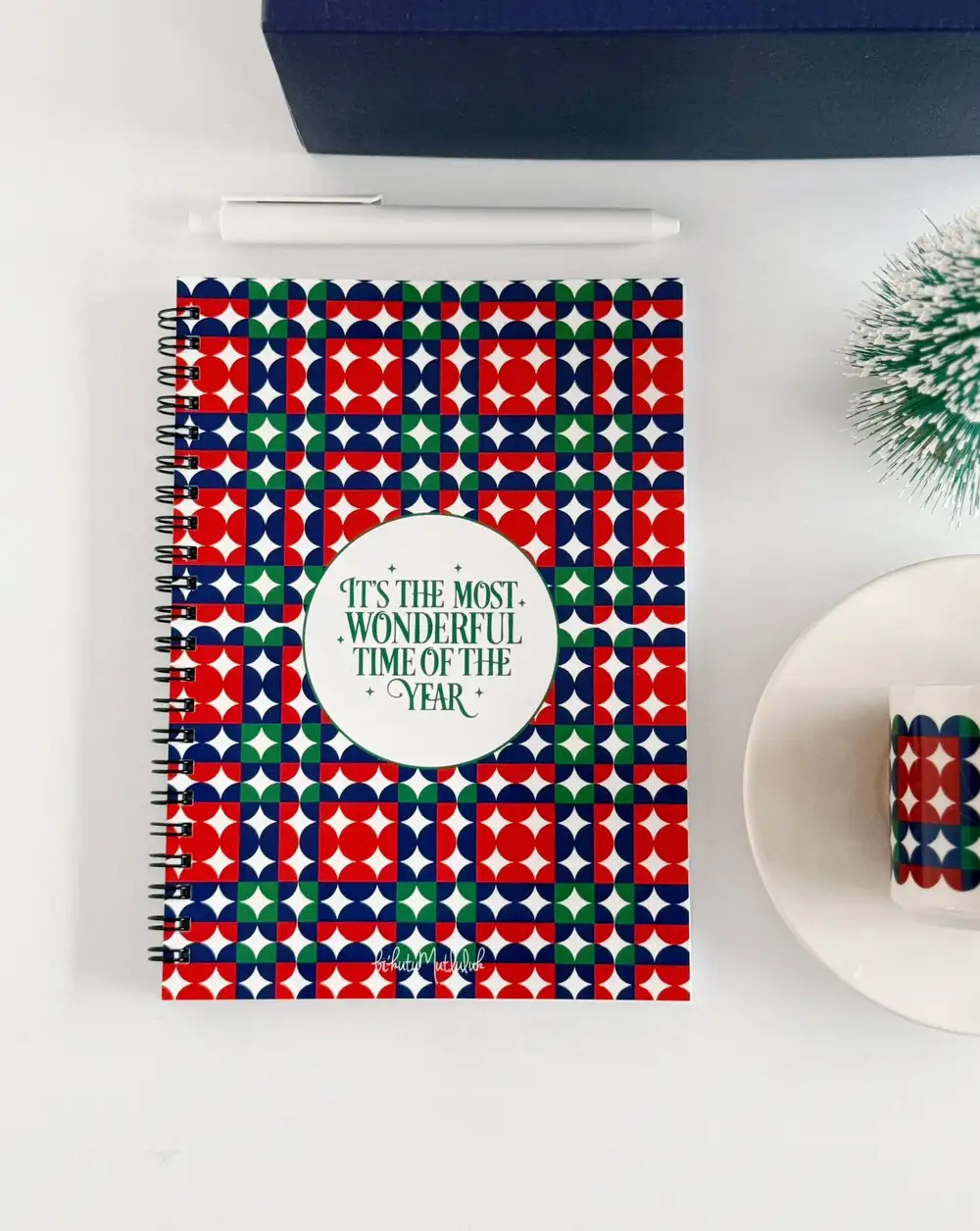 N273 Wonderful Year Yılbaşı A5 Spiralli Defter