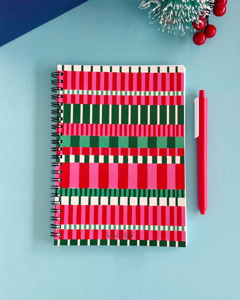 N274 Yılbaşı Hediyesi A5 Spiralli Defter