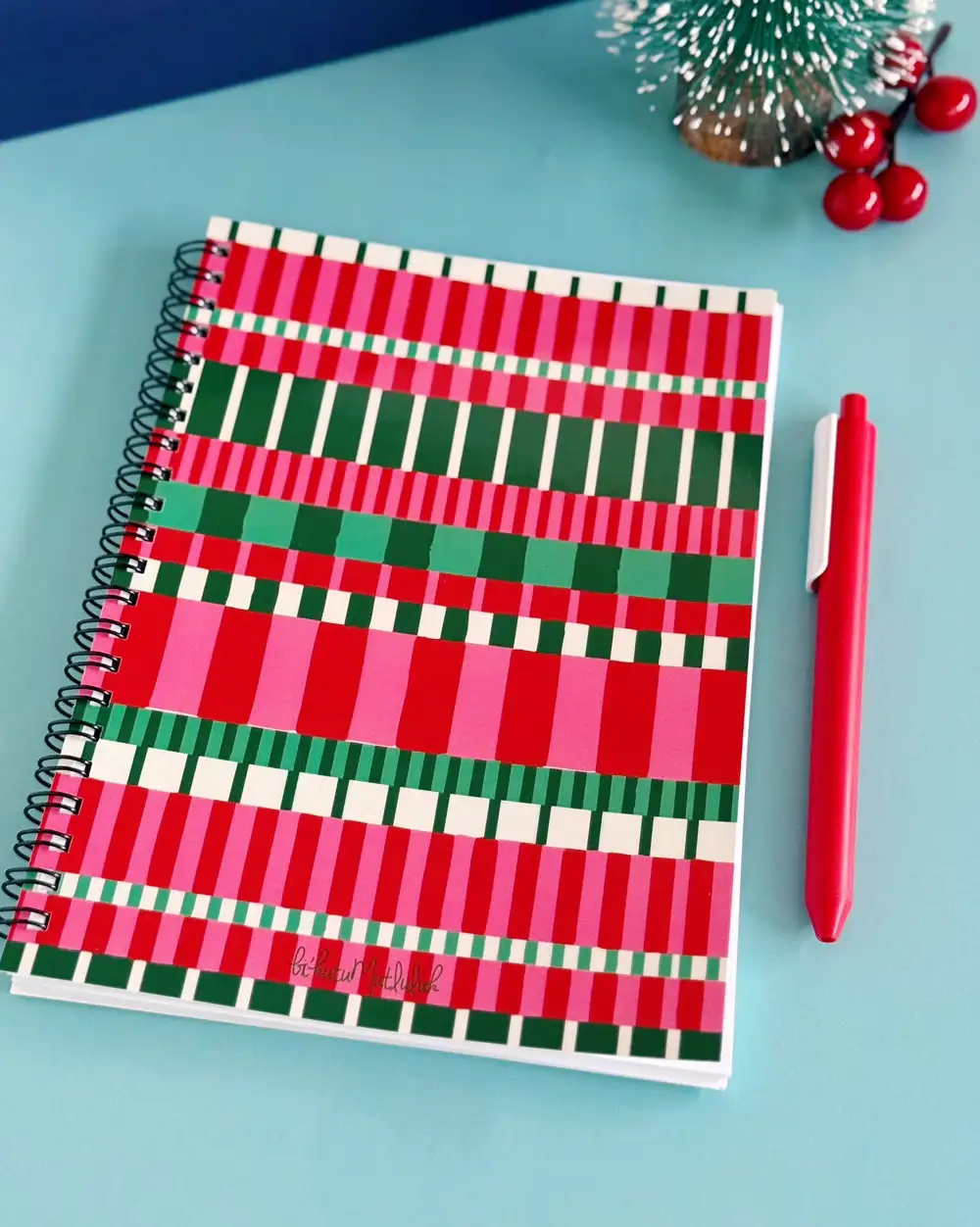 N274 Yılbaşı Hediyesi A5 Spiralli Defter