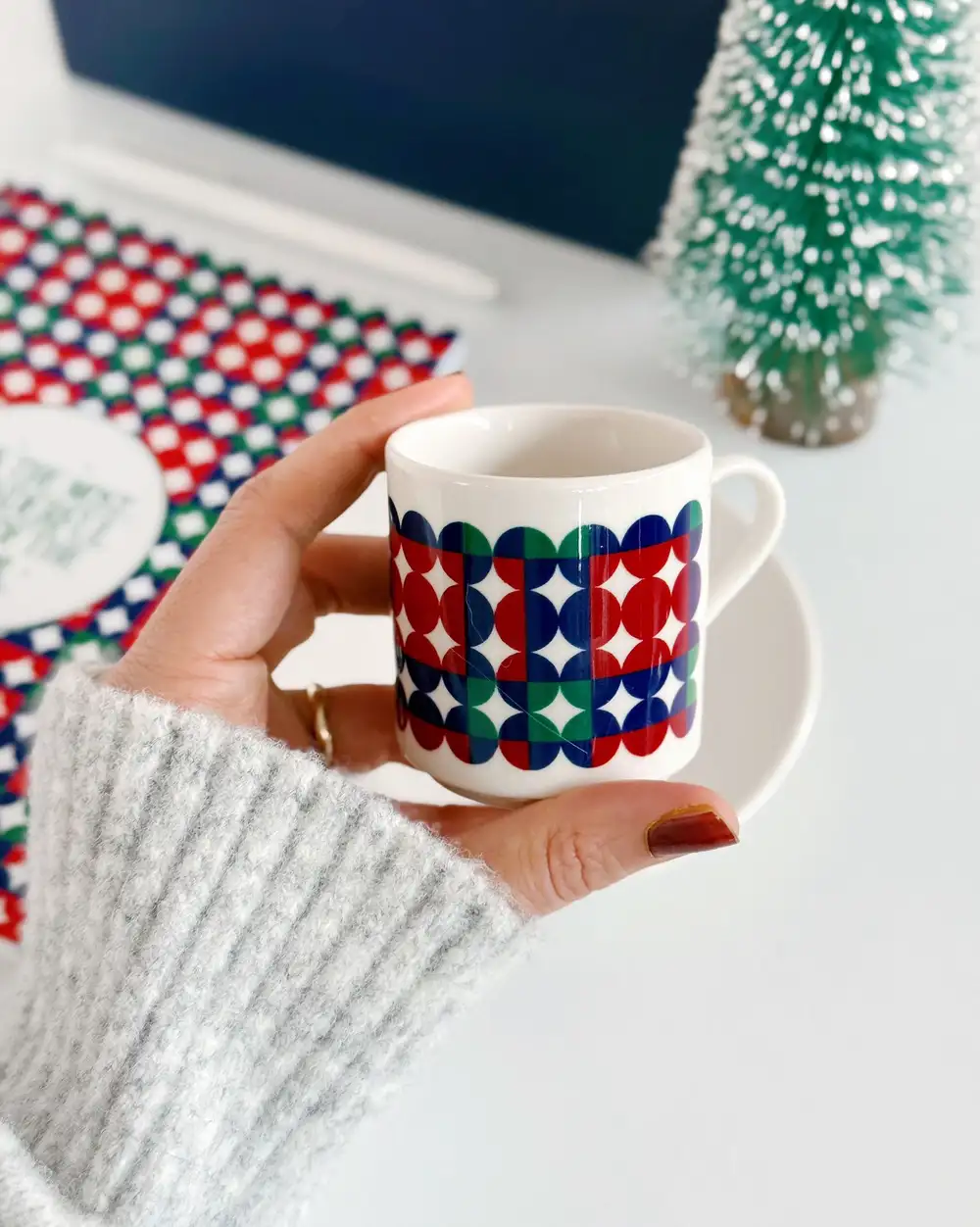 Yılbaşı Türk Kahvesi Fincanı