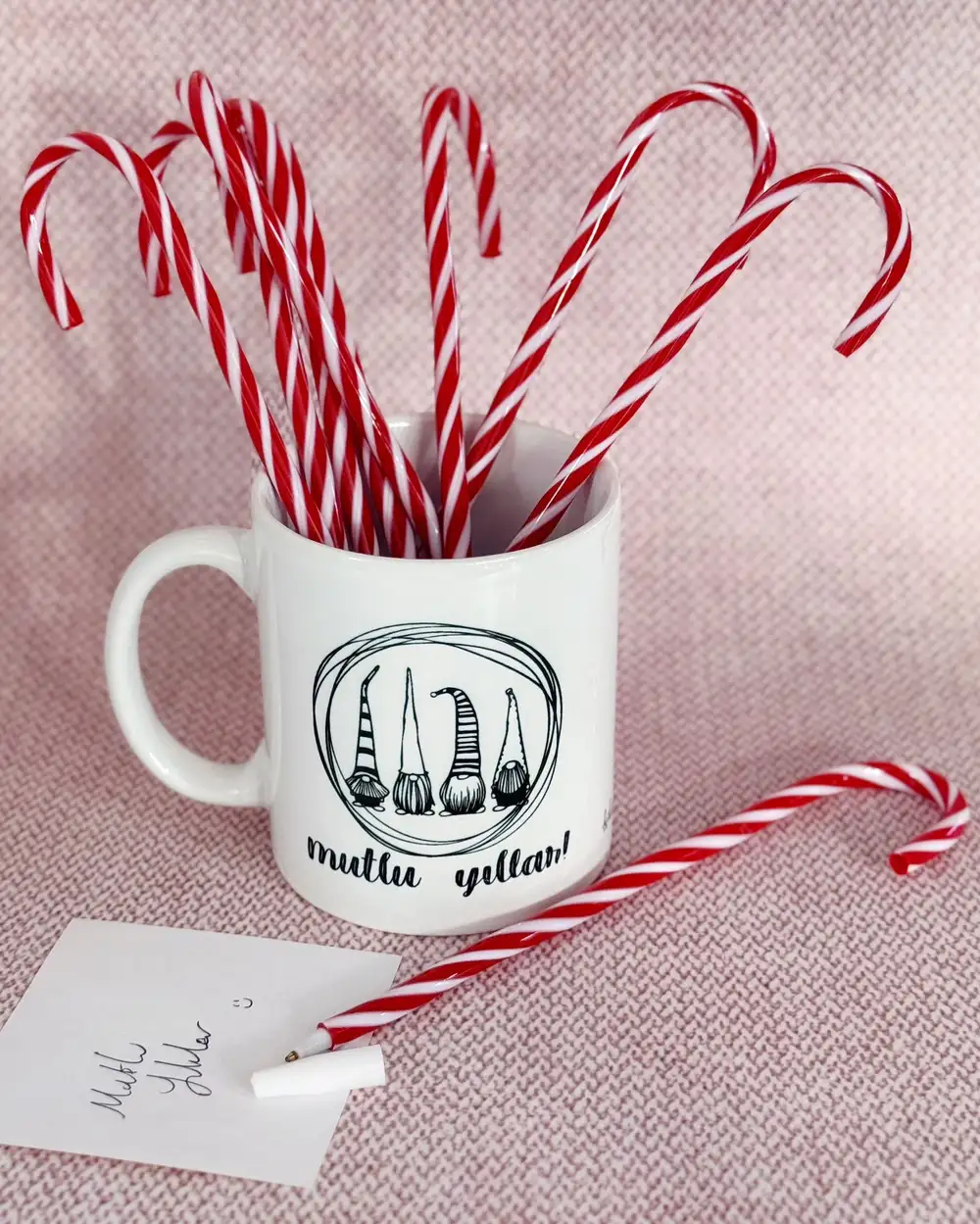 Baston Şeker Yılbaşı Kalemi