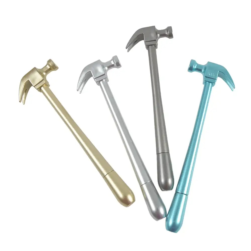 Retro Yaratıcı Çekiç Kalem Hediye Metal Tükenmez Kalem