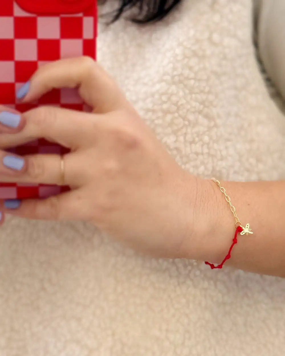 Yılbaşı Şans Bilekliği Ve Şans Kalbine Konsun Motto Kartı Kartpostal