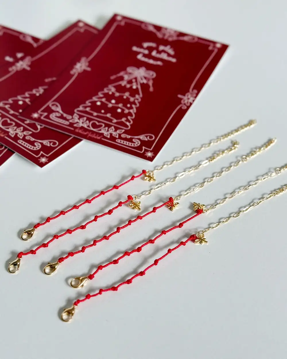 Yılbaşı Şans Bilekliği Ve Şans Kalbine Konsun Motto Kartı Kartpostal 5 Adet