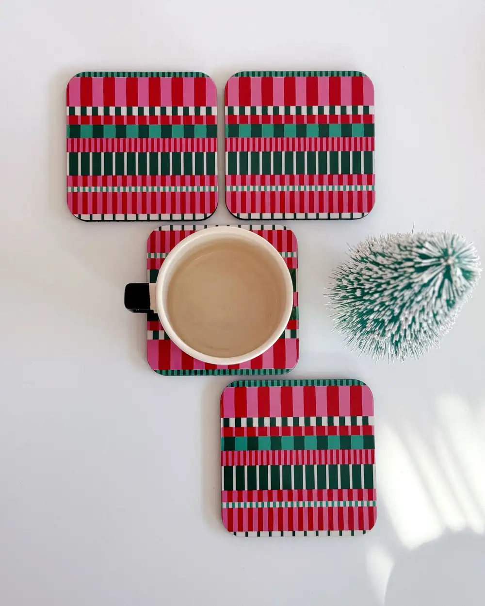 Cool Yılbaşı Bardak Altlığı