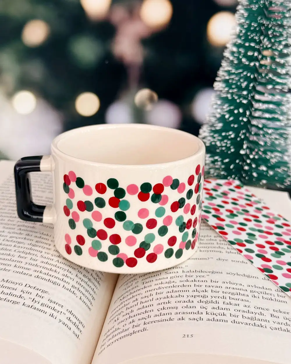 Konfeti Hediye Kupa Fincan