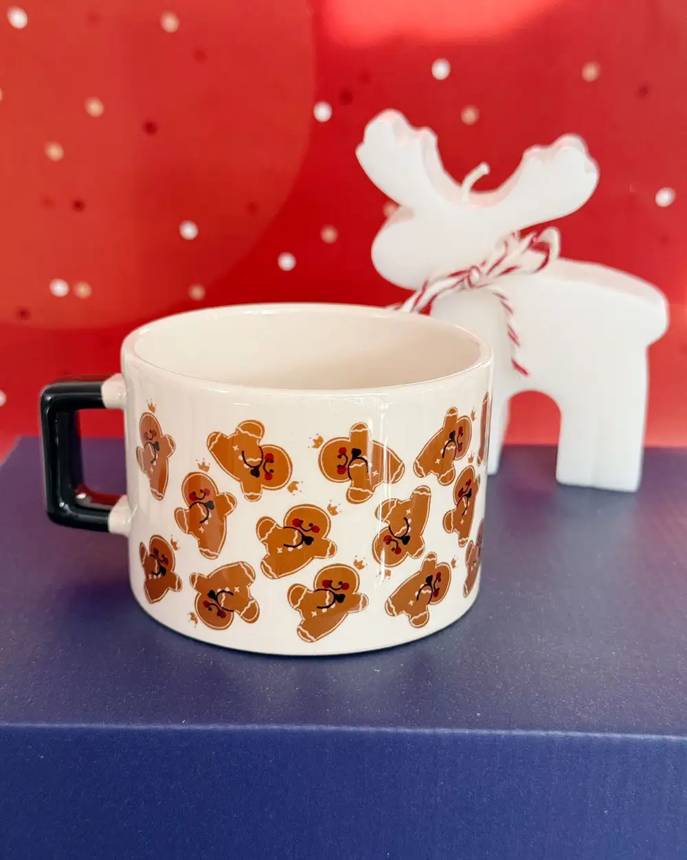 Vintage Kurabiye Adam Kupa Fincan