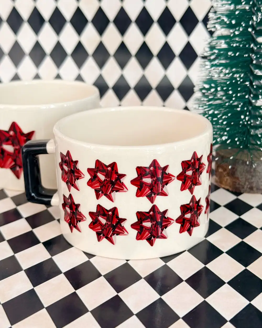 Hediye Paketi Süslü Kupa Fincan