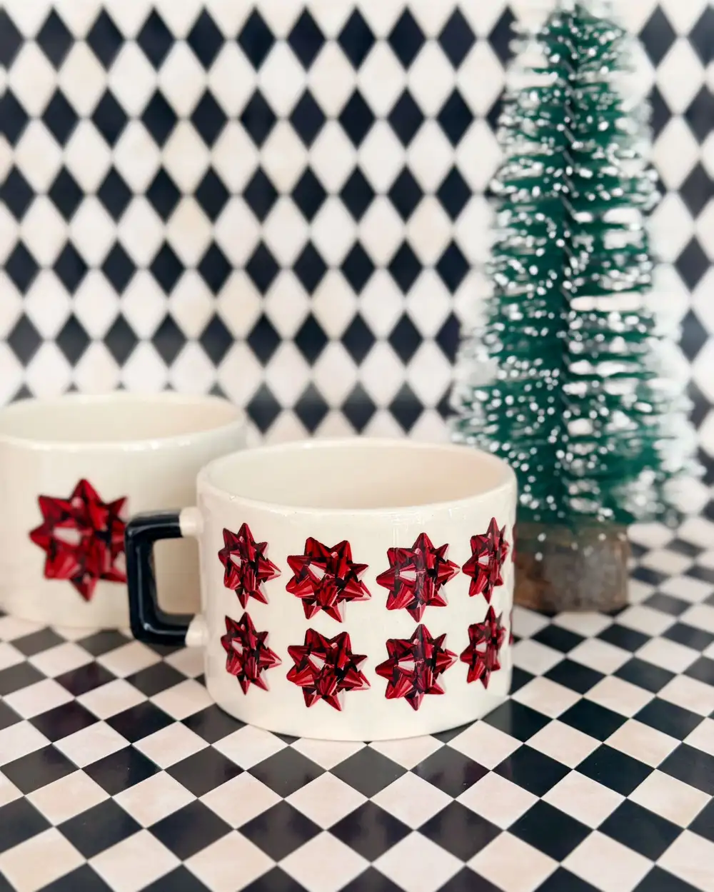 Hediye Paketi Süslü Kupa Fincan