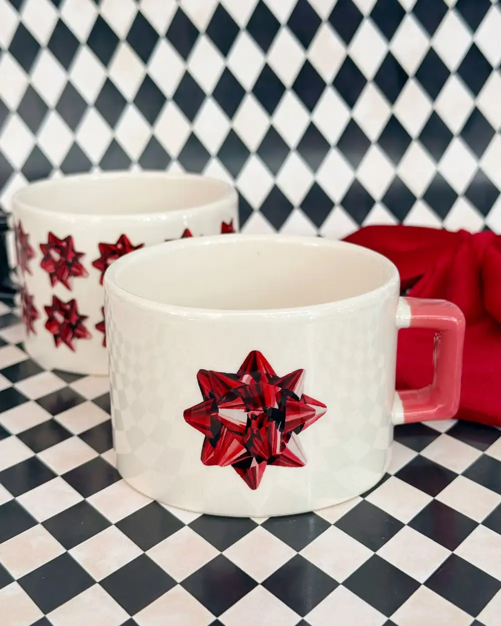 Süslü Hediye Kupa Fincan