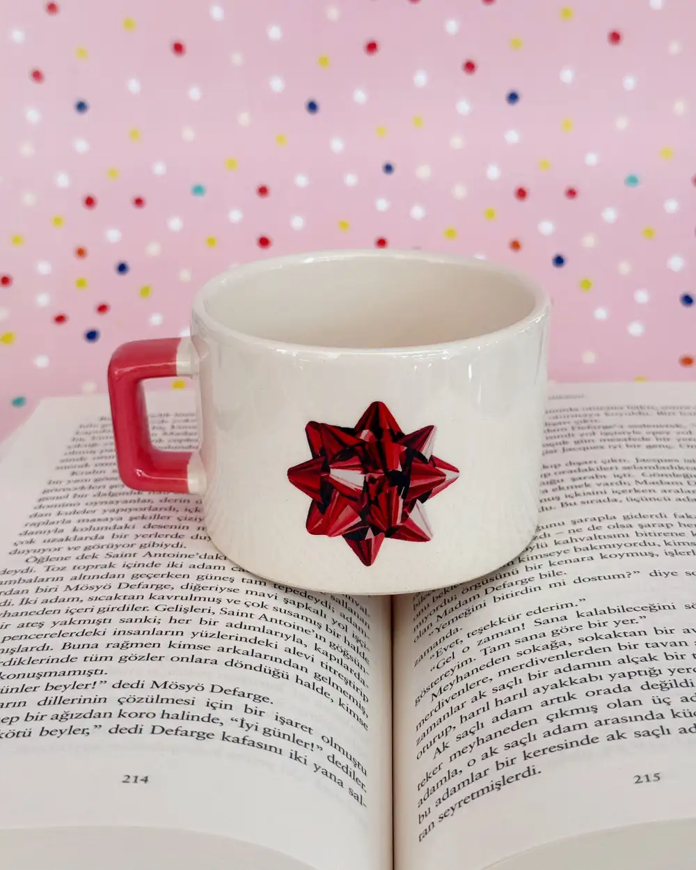 Süslü Hediye Kupa Fincan