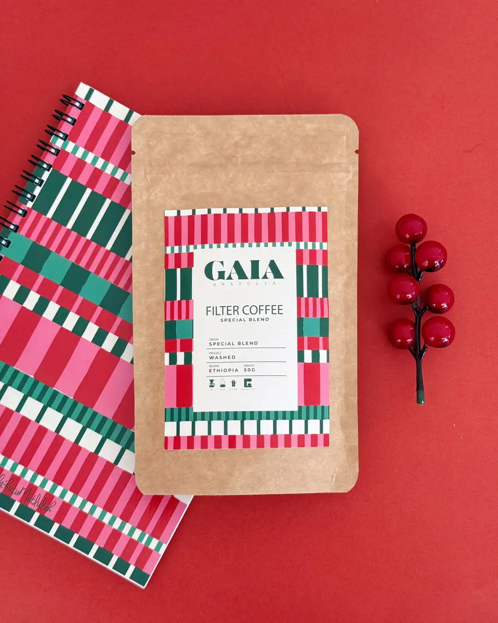 Filtre Kahve - Mery Gaia Anatolia Filter Coffee 50 gr.