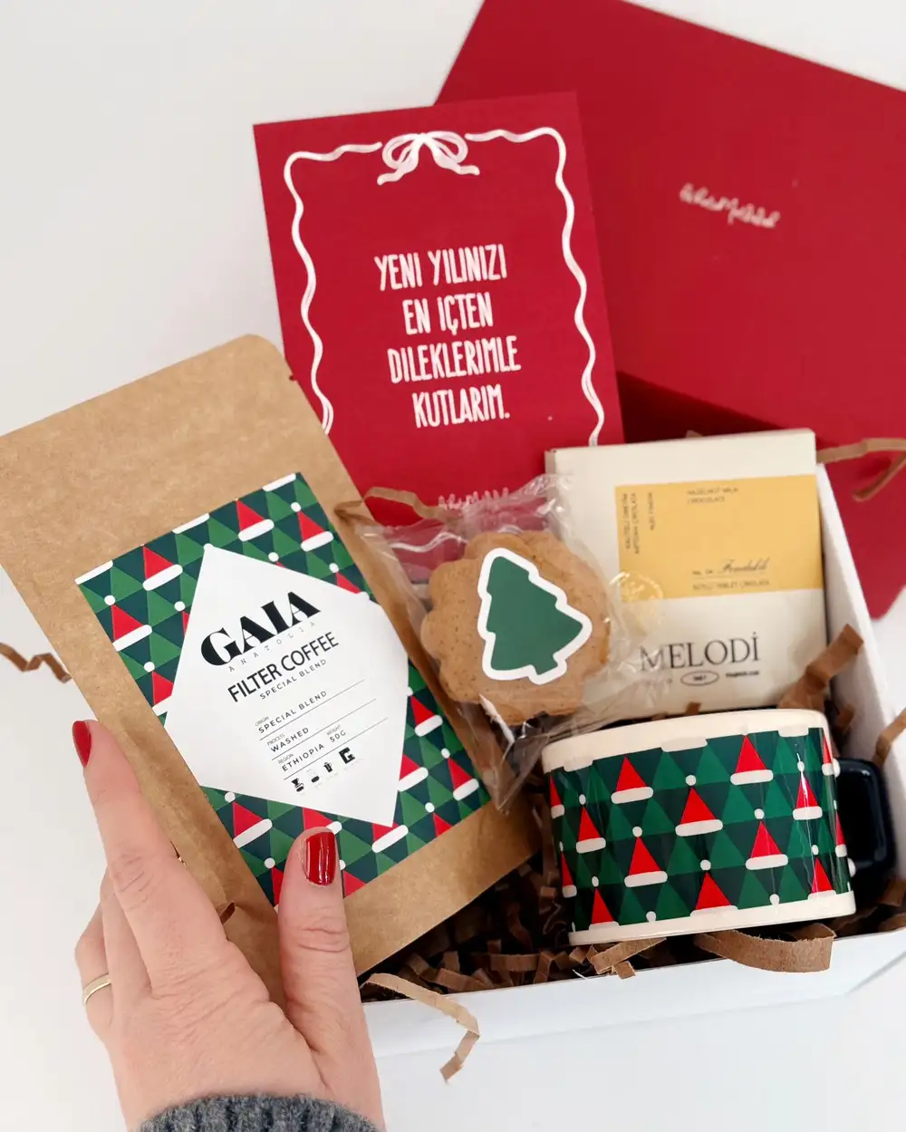İçten Dilekler Yılbaşı Hediye Kutusu