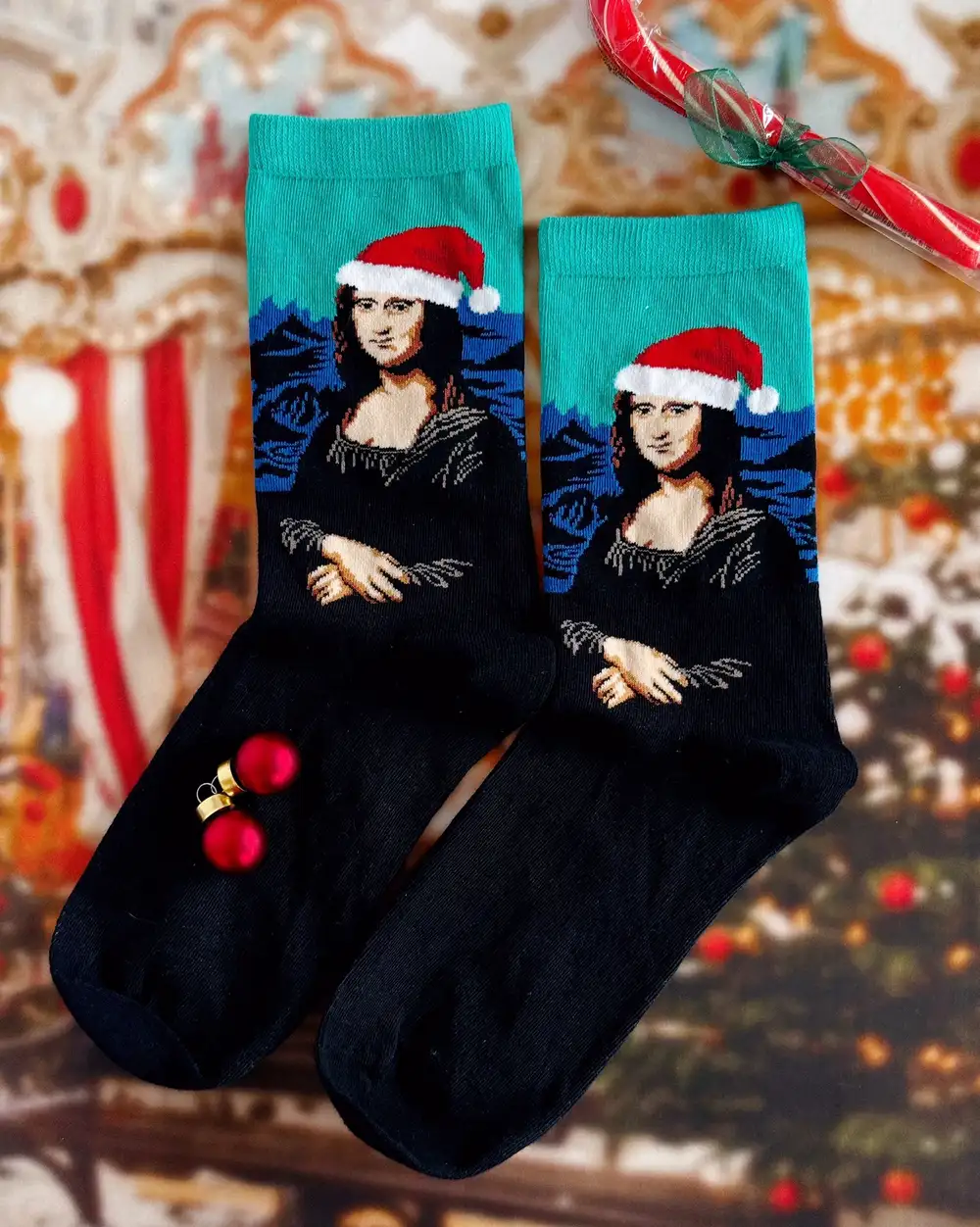 Mona Lisa Yılbaşı Çorabı