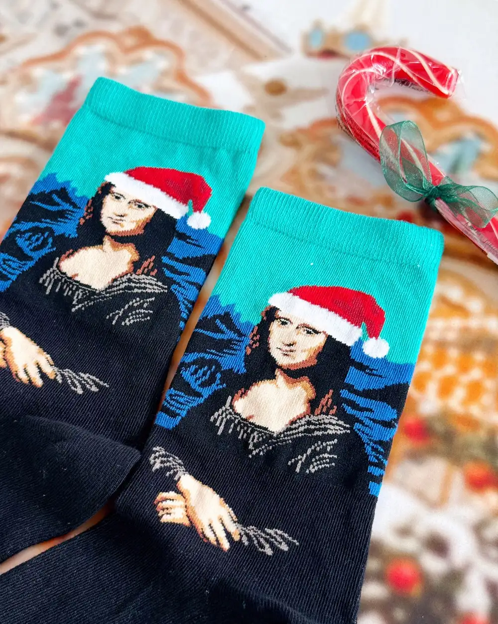 Mona Lisa Yılbaşı Çorabı