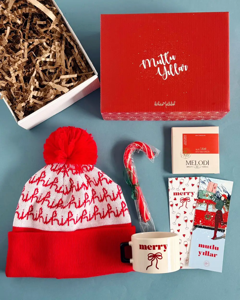 Merry Girl Yılbaşı Hediye Kutusu