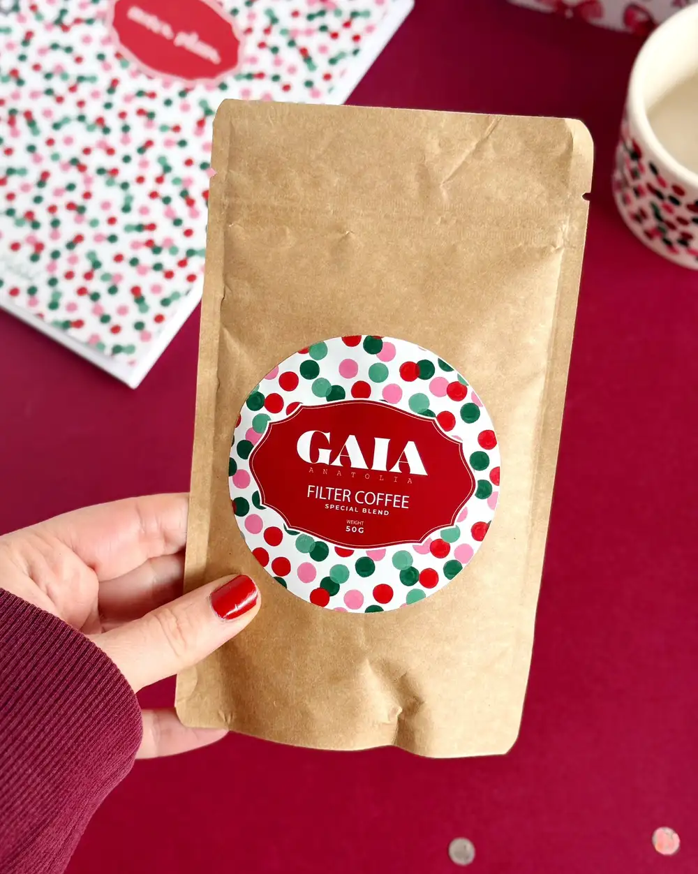 Filtre Kahve - Konfeti Special Blend Gaia Anatolia Filter Coffee 50 gr.
