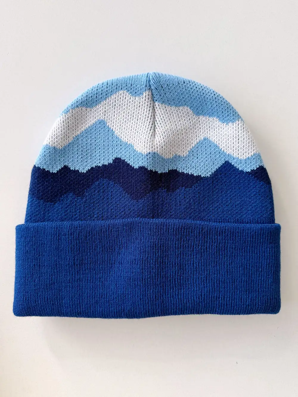 Kış Manzarası Buz Mavi Bere