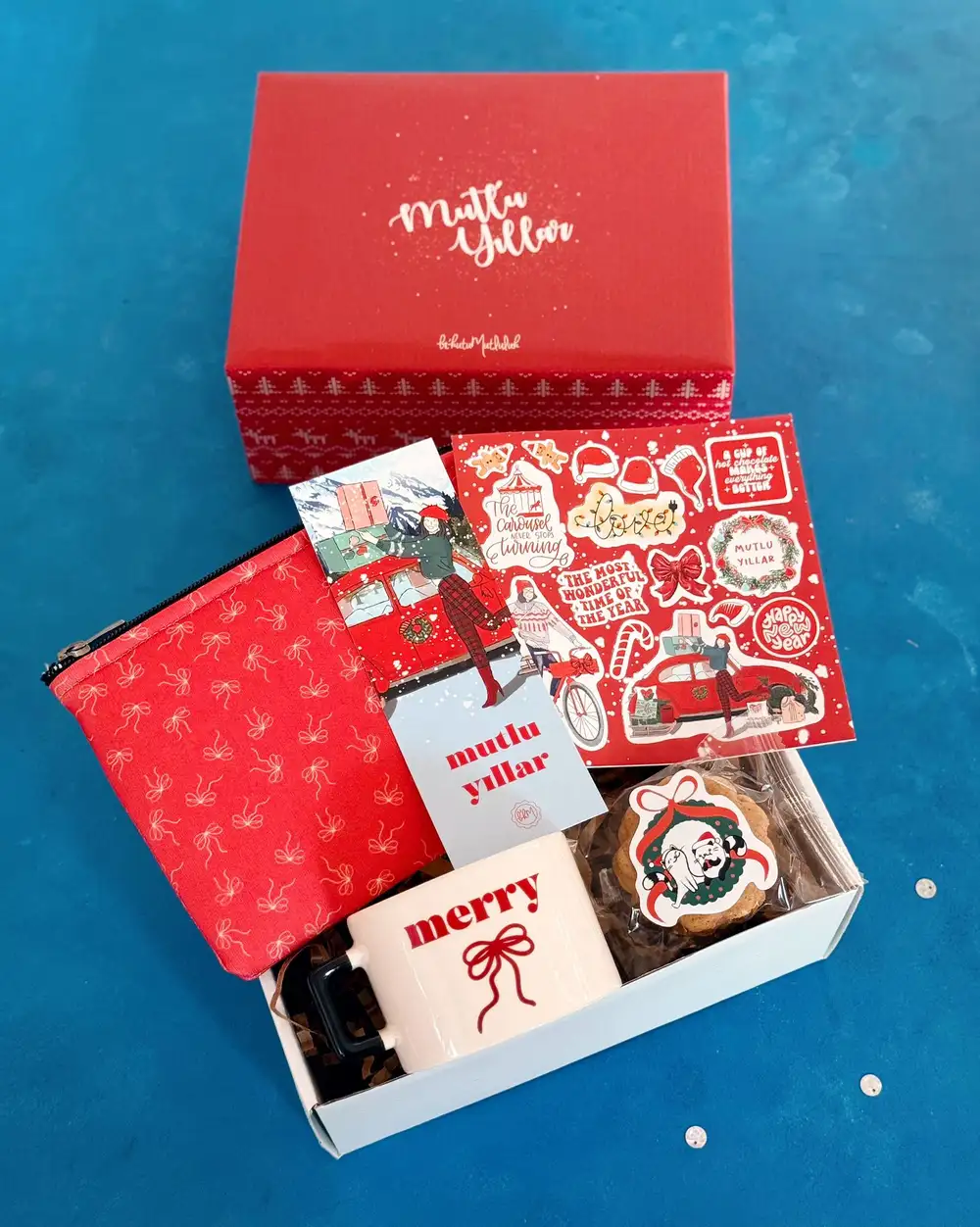 Merry Yılbaşı Hediye Kutusu