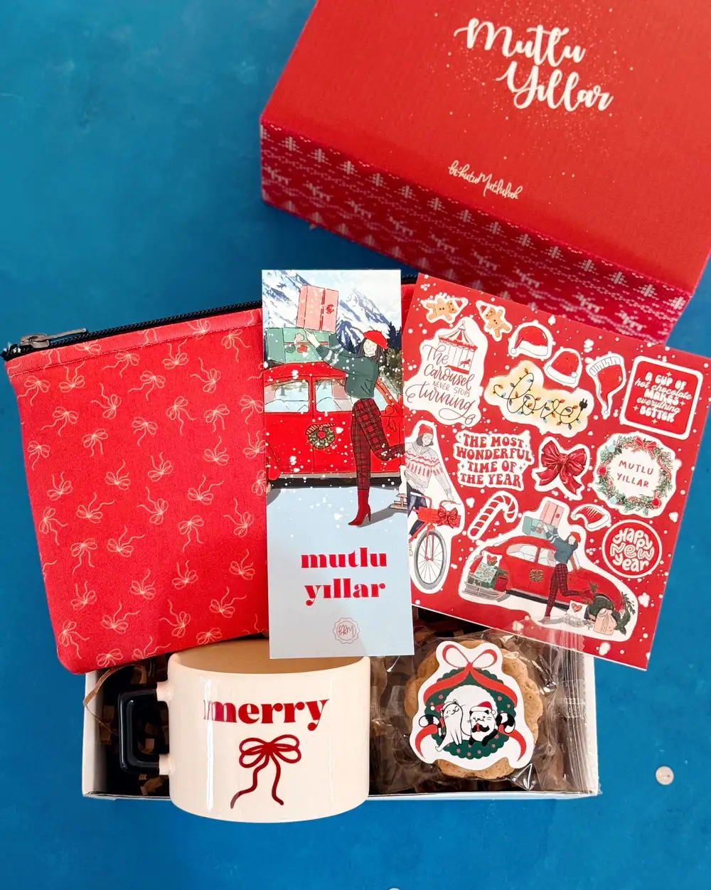 Merry Yılbaşı Hediye Kutusu