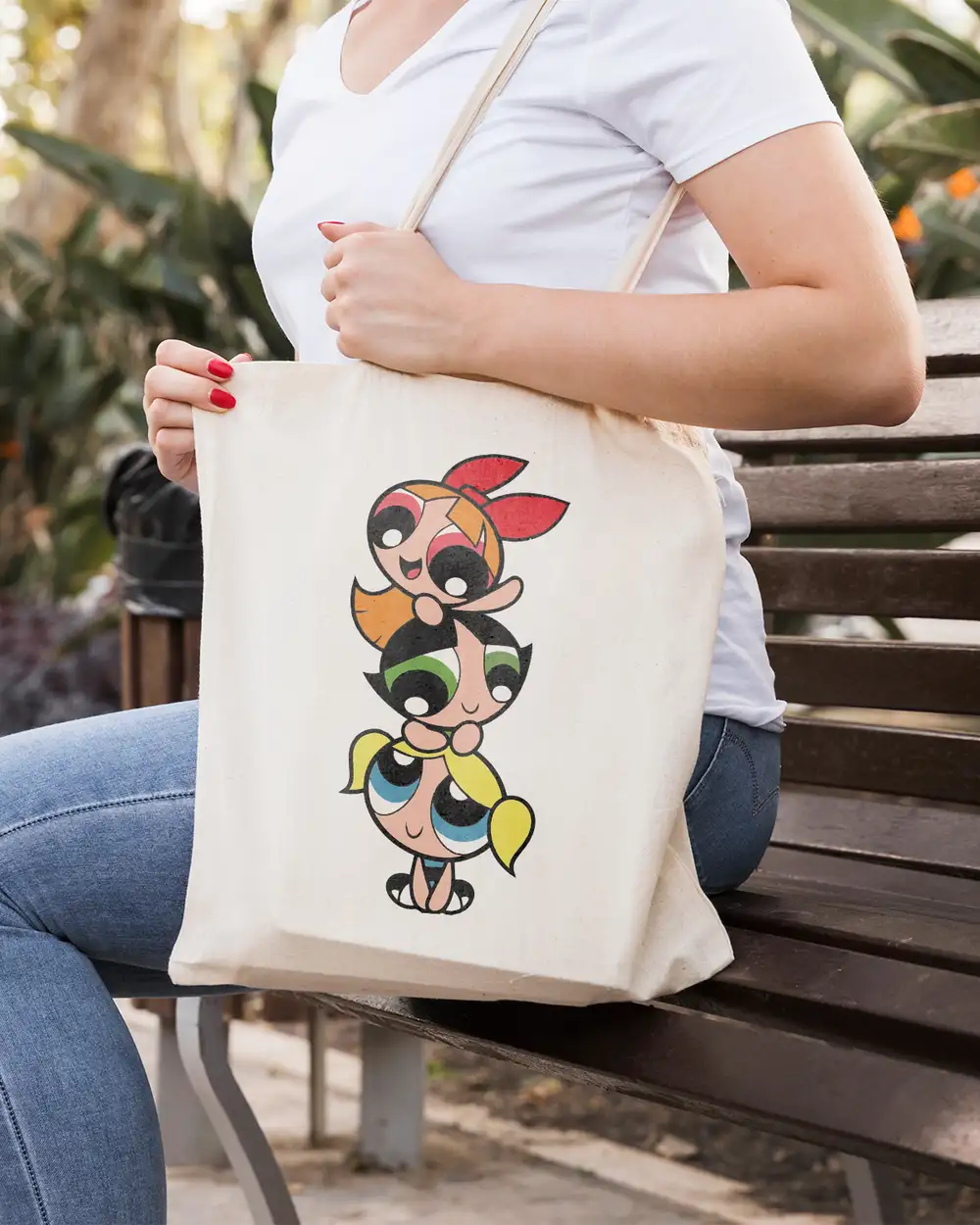 Powerpuff Girls Temalı Hediye Bez Çanta