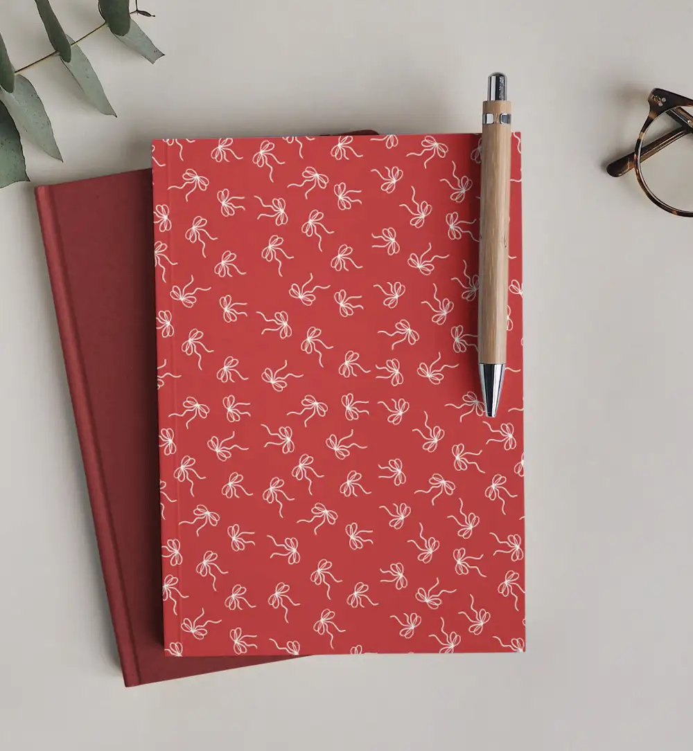 Fiyonklu Çizgisiz Defter