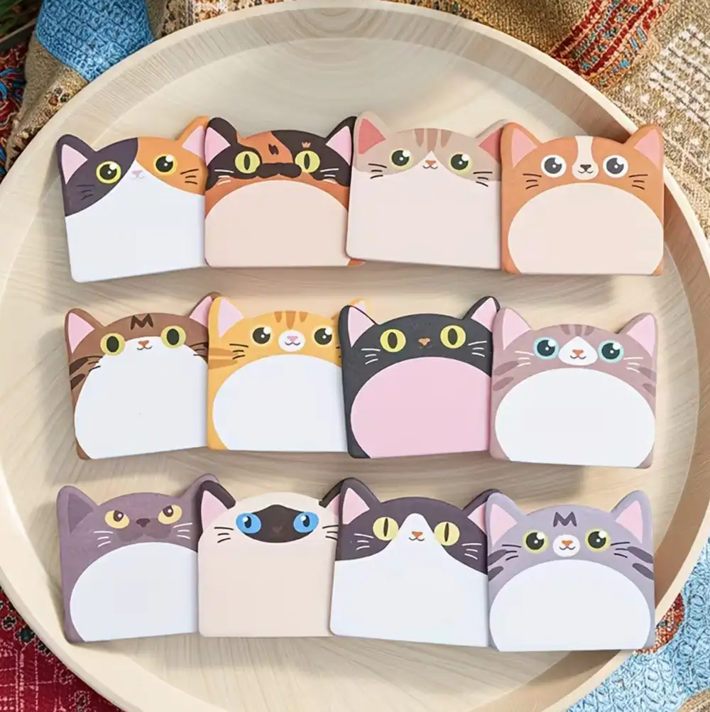 Kediler Post It Not Kağıdı NotPad