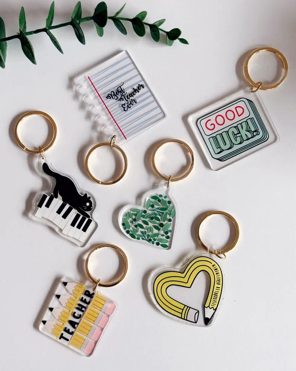 Best Teacher Ever Anahtarlık