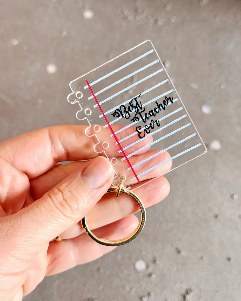 Best Teacher Ever Anahtarlık