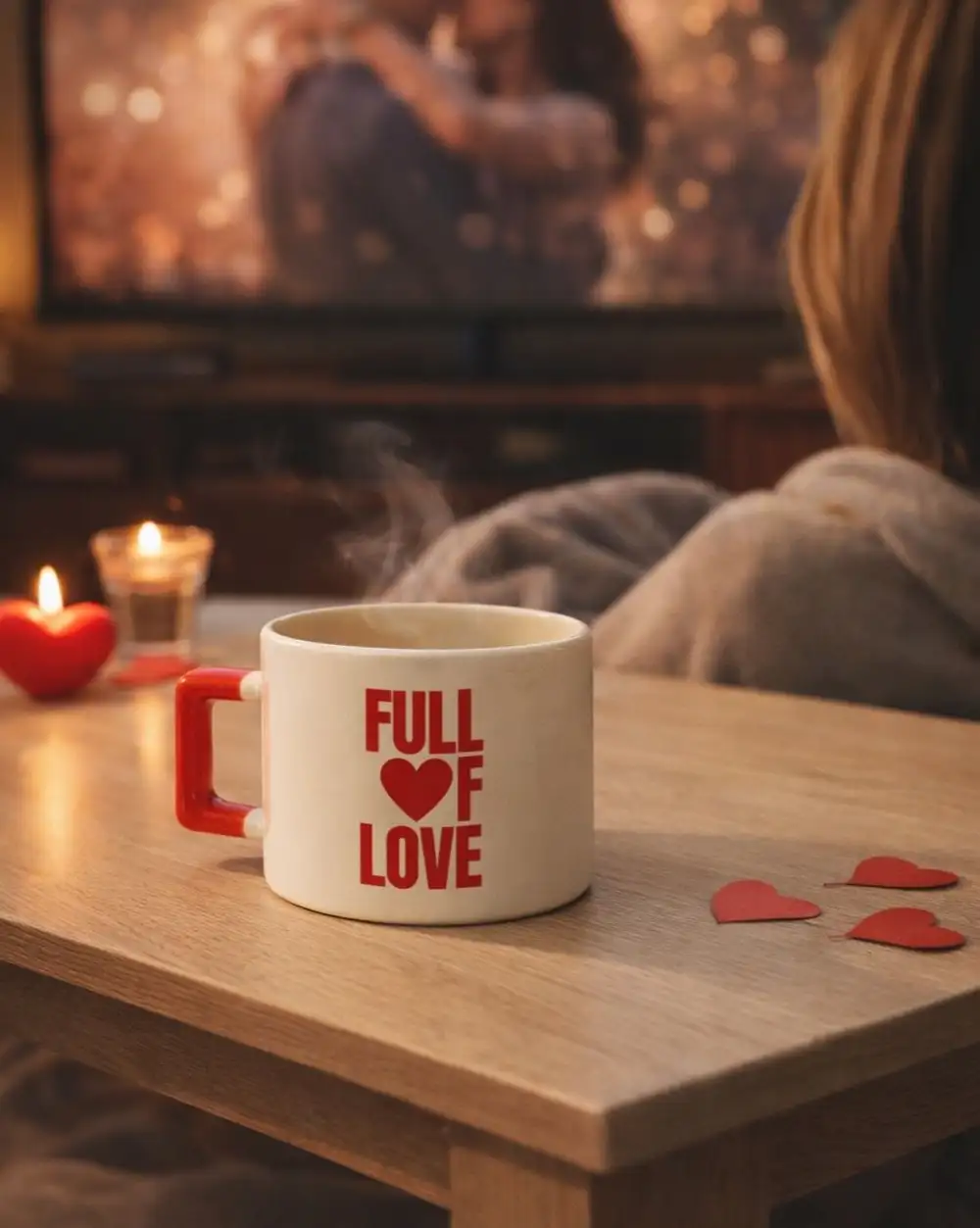 Full Of  Love Kupa Fincan