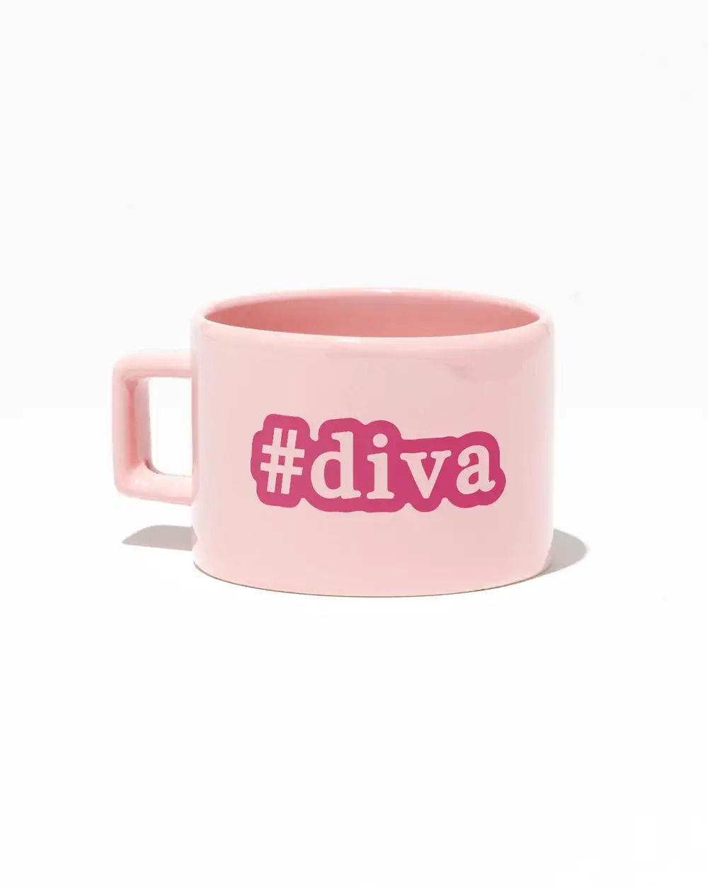 Diva Kupa Pembe Fincan