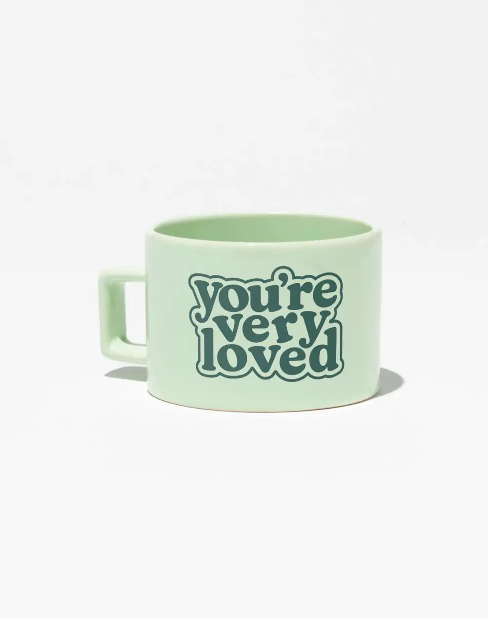 You're Very Loved Mint Kupa Fincan