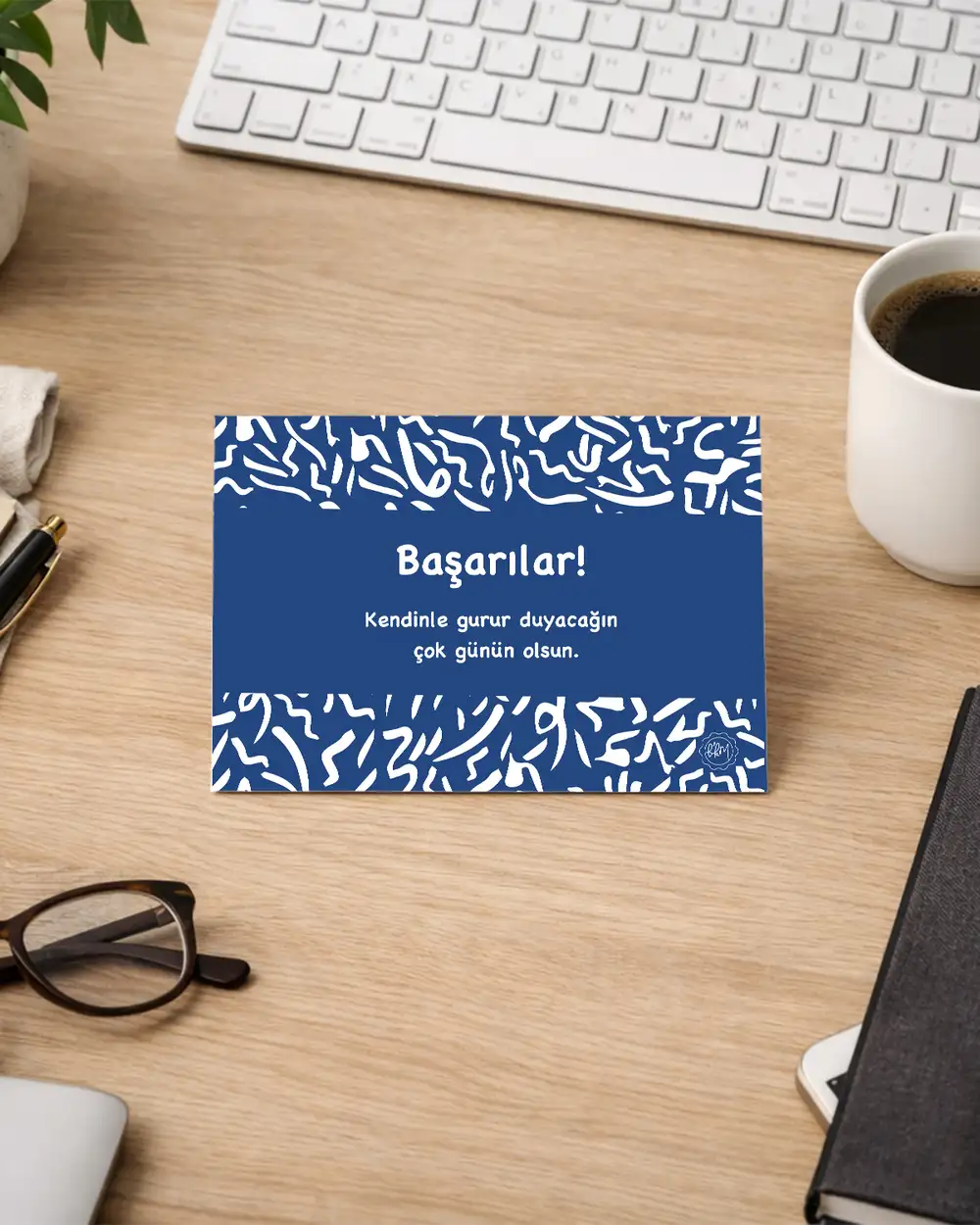 Chaos Coordinator Yeni İş Tebrik Kartı Kartpostal